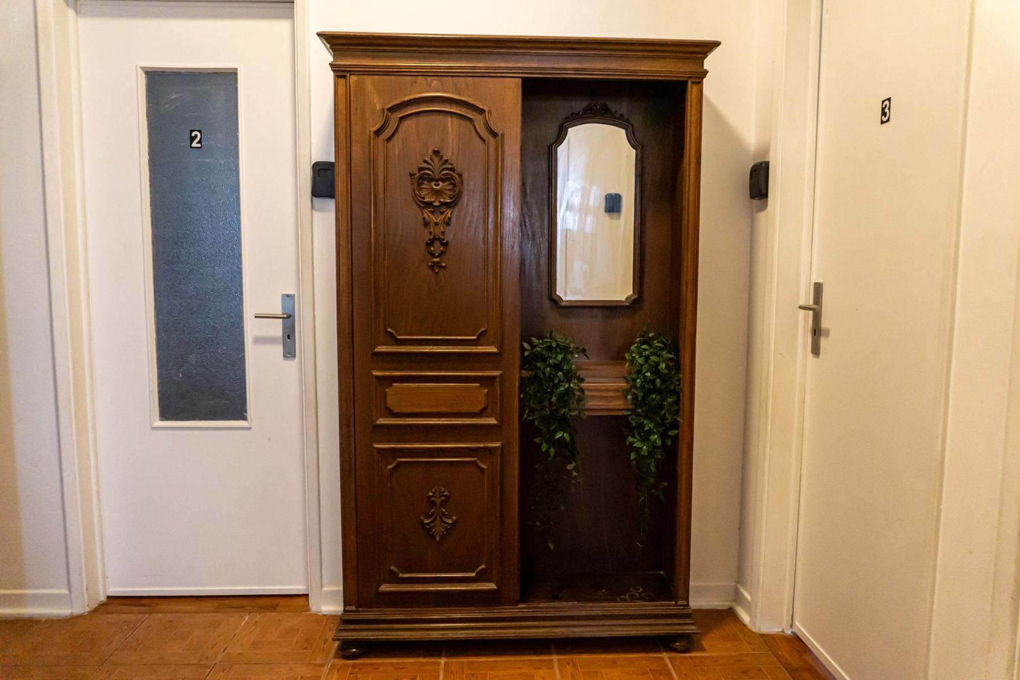 Aconchego De Quartos No Centro De Homestay Faro