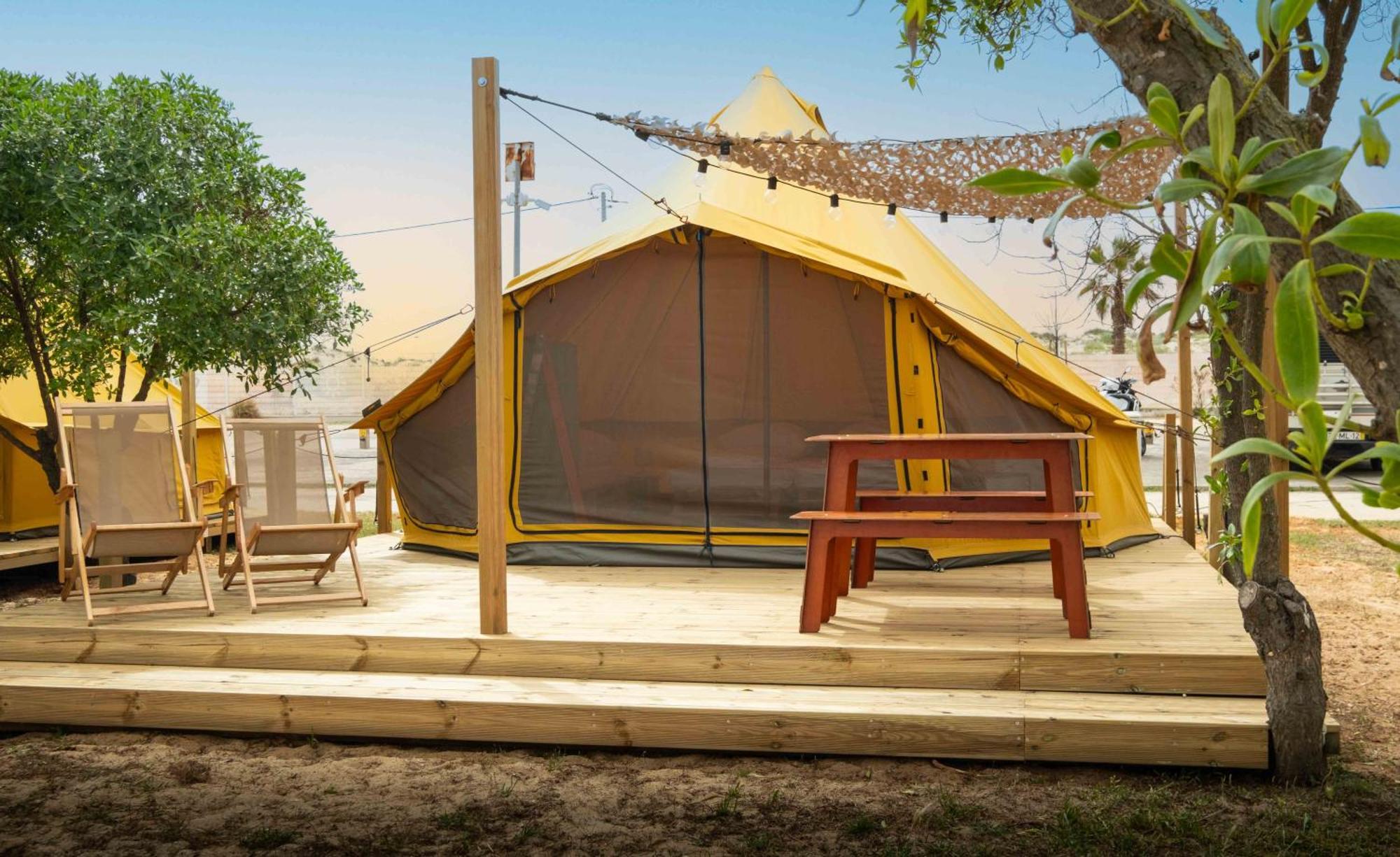 Glamping Camp Luxury tent